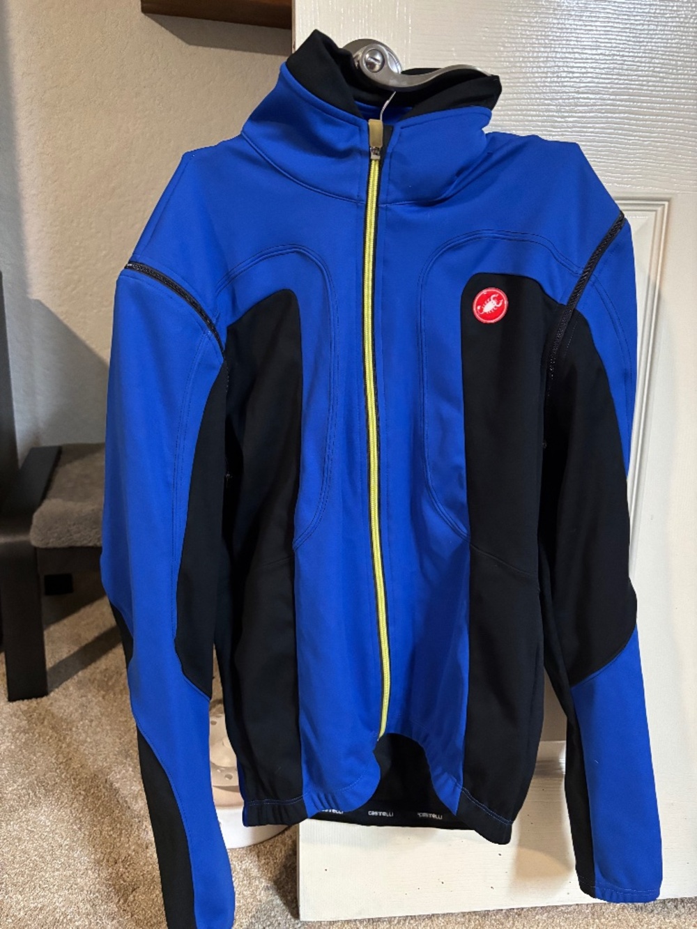 Casttelli Men's Convertible Cycling Jacket Size Small